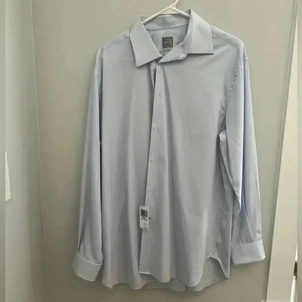 New with Tags, Ike Behar light blue dress shirt